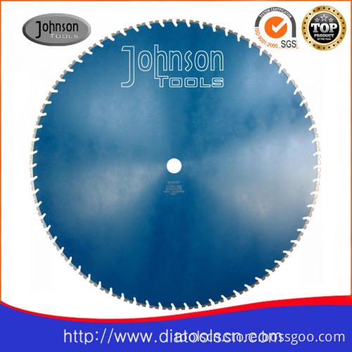 Diamond tool: 1200mm laser wall saw blade with tapered U